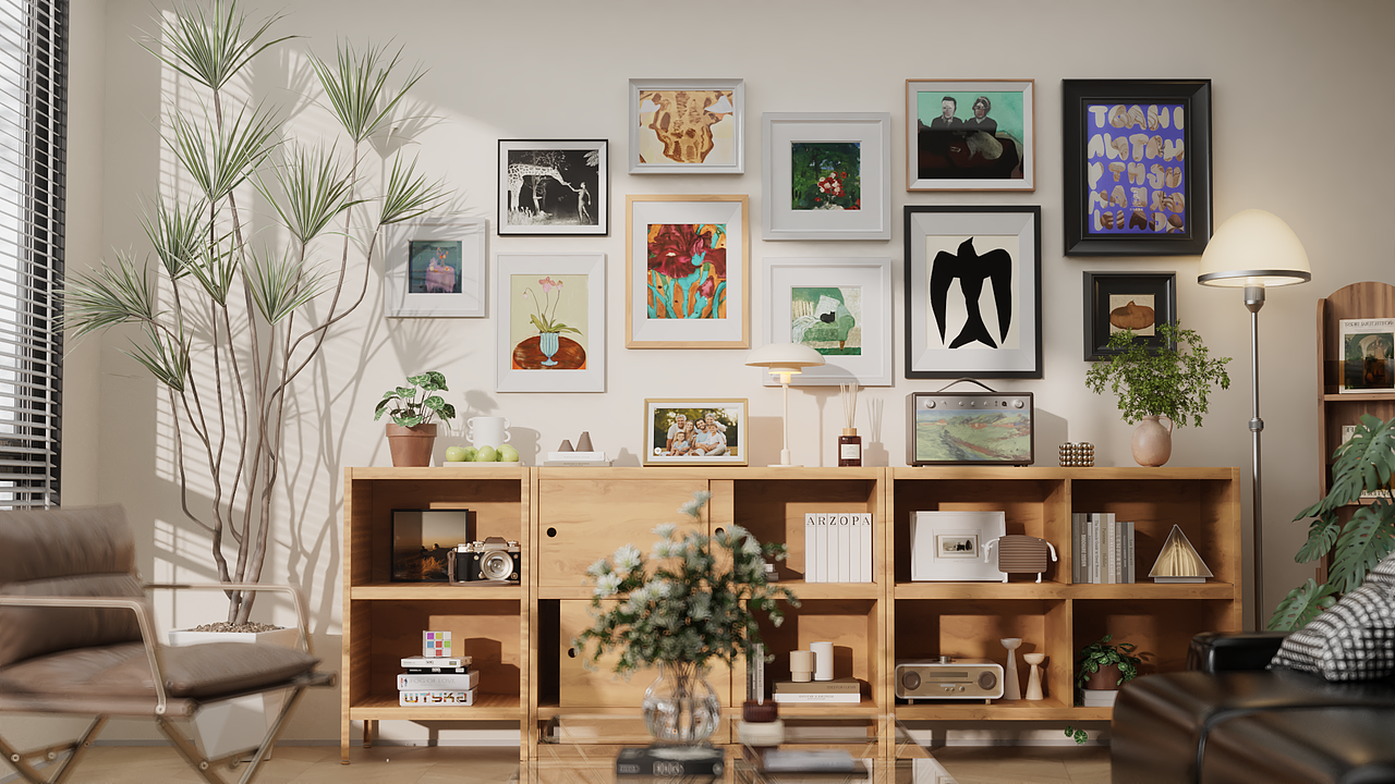 ARZOPA丨D10金色相框动画