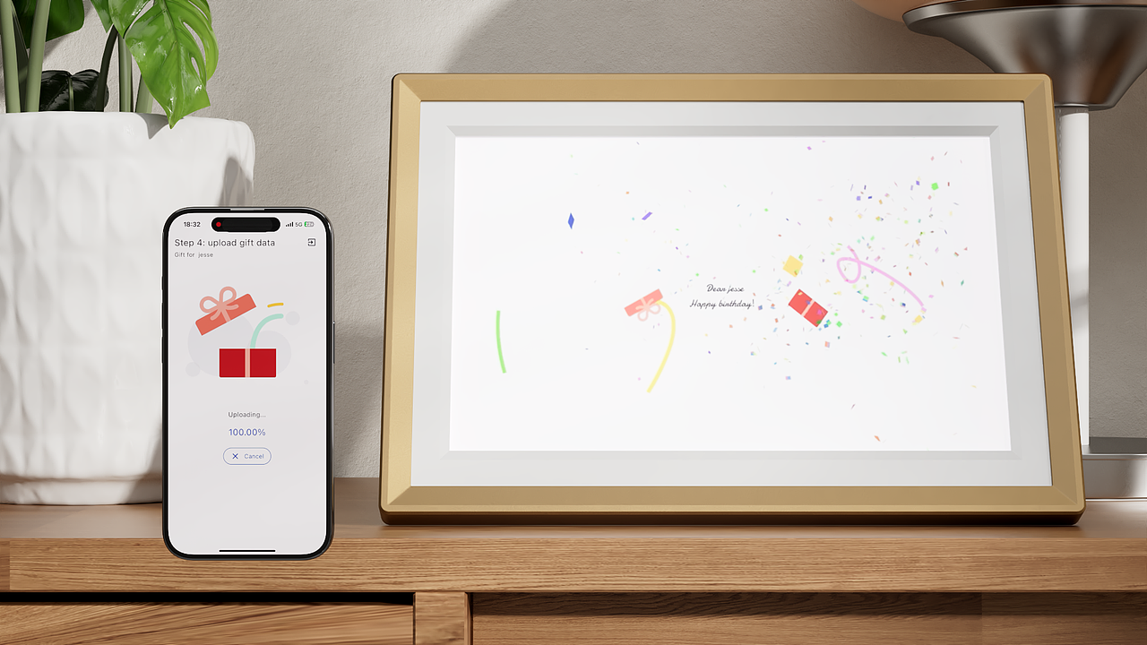 ARZOPA丨D10金色相框动画