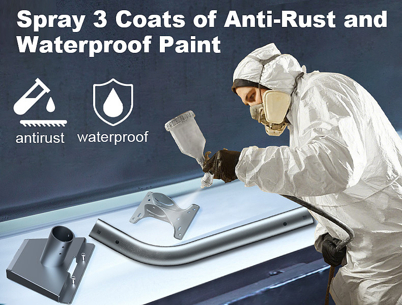 亚马逊弯曲屋顶支架