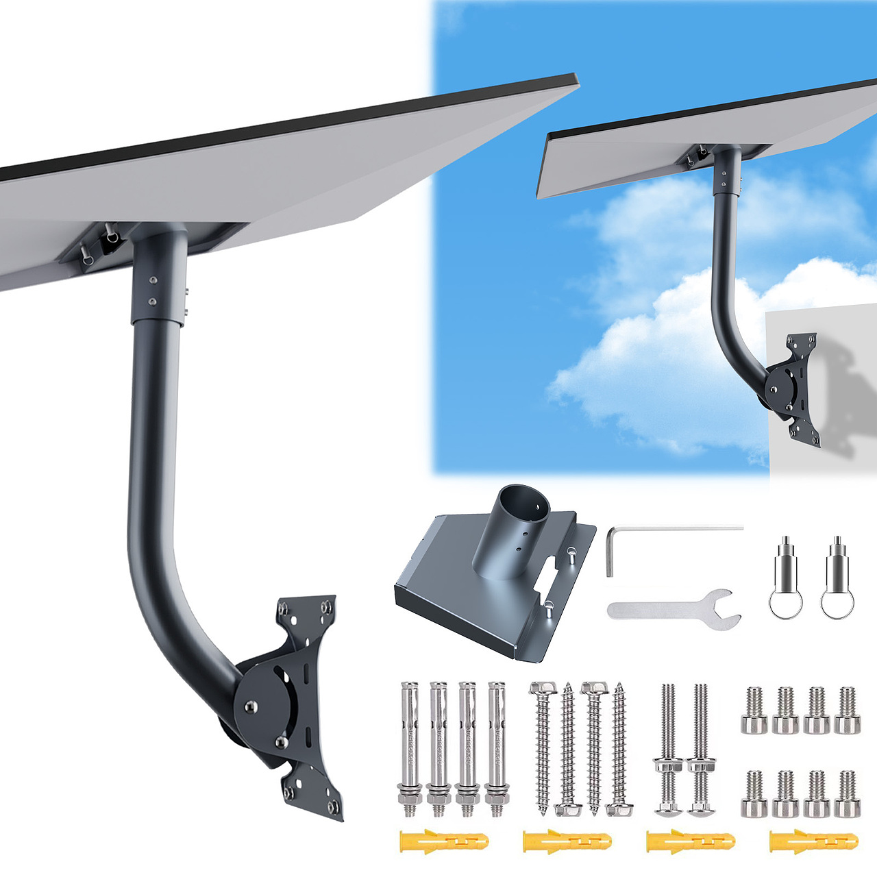 亚马逊弯曲屋顶支架