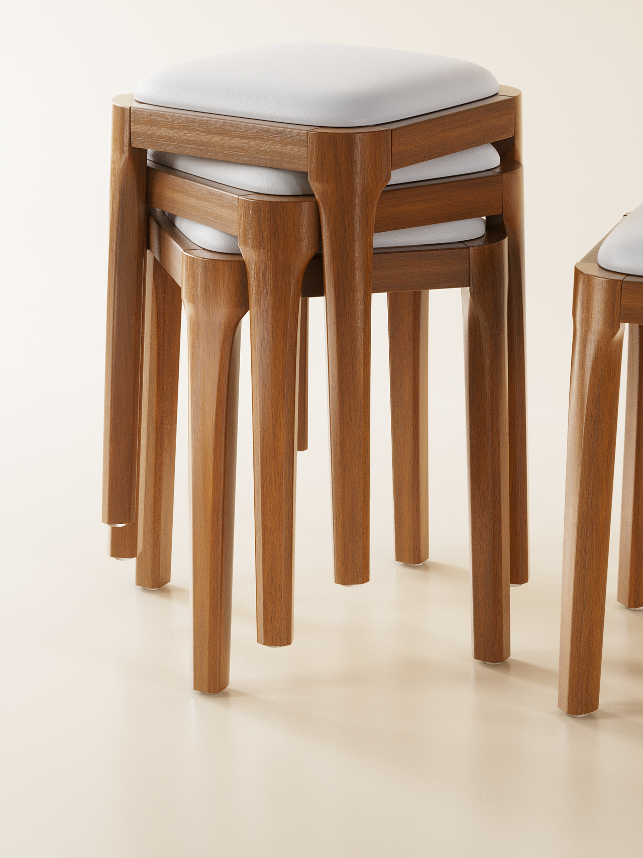 实木软包凳不同凹凸情况下的质感表现（图ZMzkyMTA2MjUy） - 场景 - 站酷设计师荷包胖胖原创素材 - 站酷ZCOOL