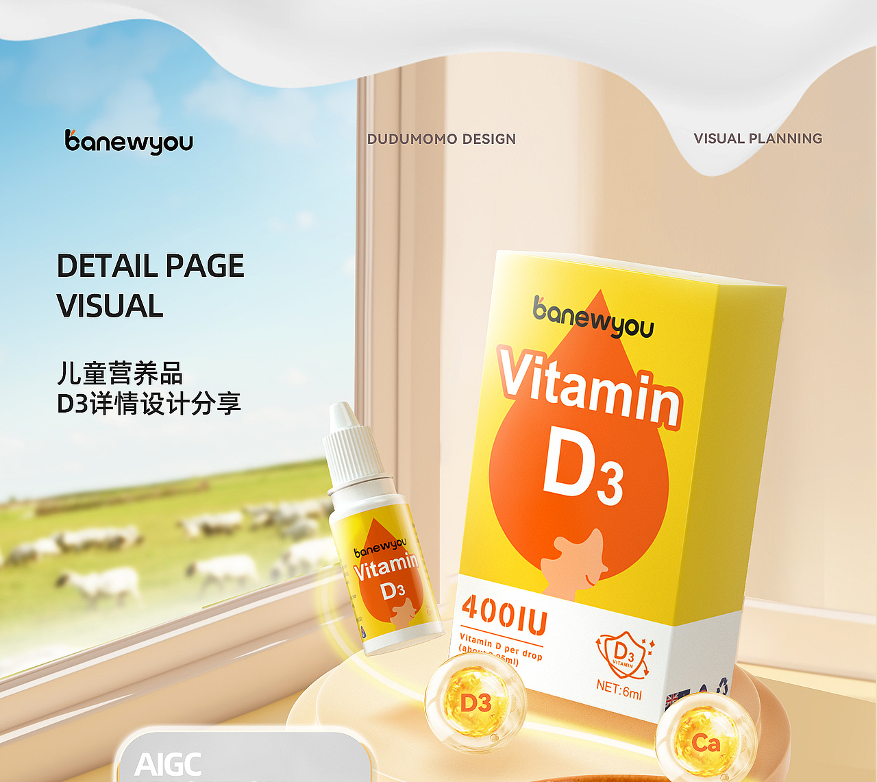 伴乐友儿童营养品类详情设计x2(图ZMzkyMTA2NTg0) - 电商 - 站酷设计师dudumomo原创素材 - 站酷ZCOOL