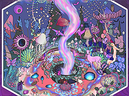 2.5d插画🎨克苏鲁神话系列:星之彩