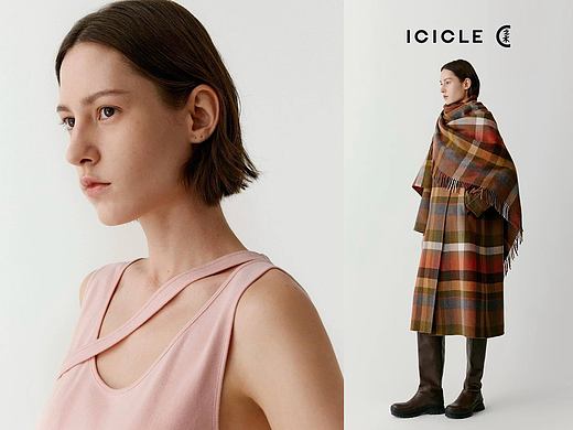 高级感短发外模 拍了轻奢女装ICICLE之禾