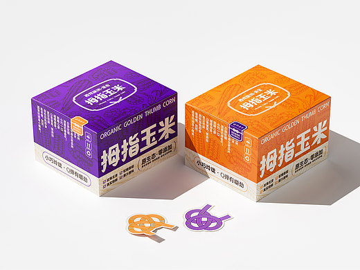 拇指玉米包装设计