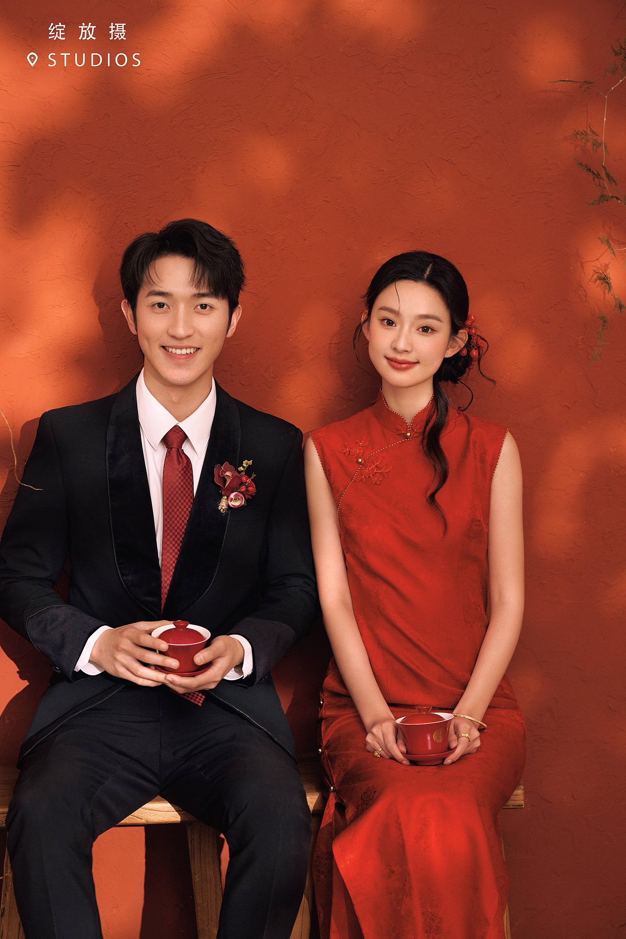 心动亿遍又亿遍💗美到骨子里的新中式婚纱照