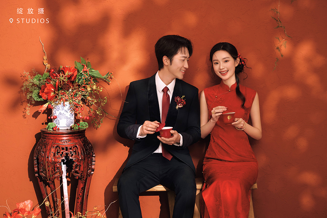 心动亿遍又亿遍💗美到骨子里的新中式婚纱照