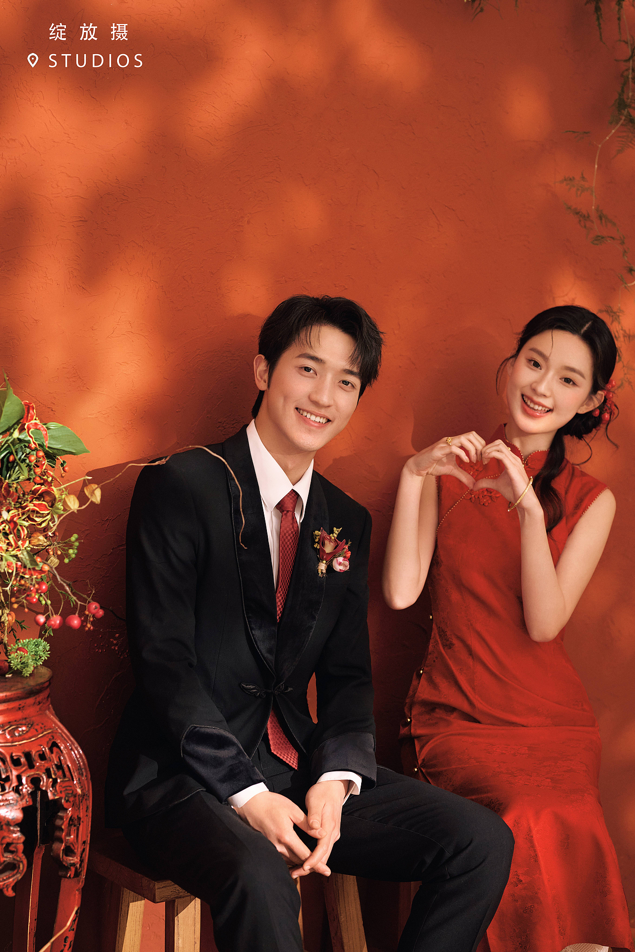 心动亿遍又亿遍💗美到骨子里的新中式婚纱照