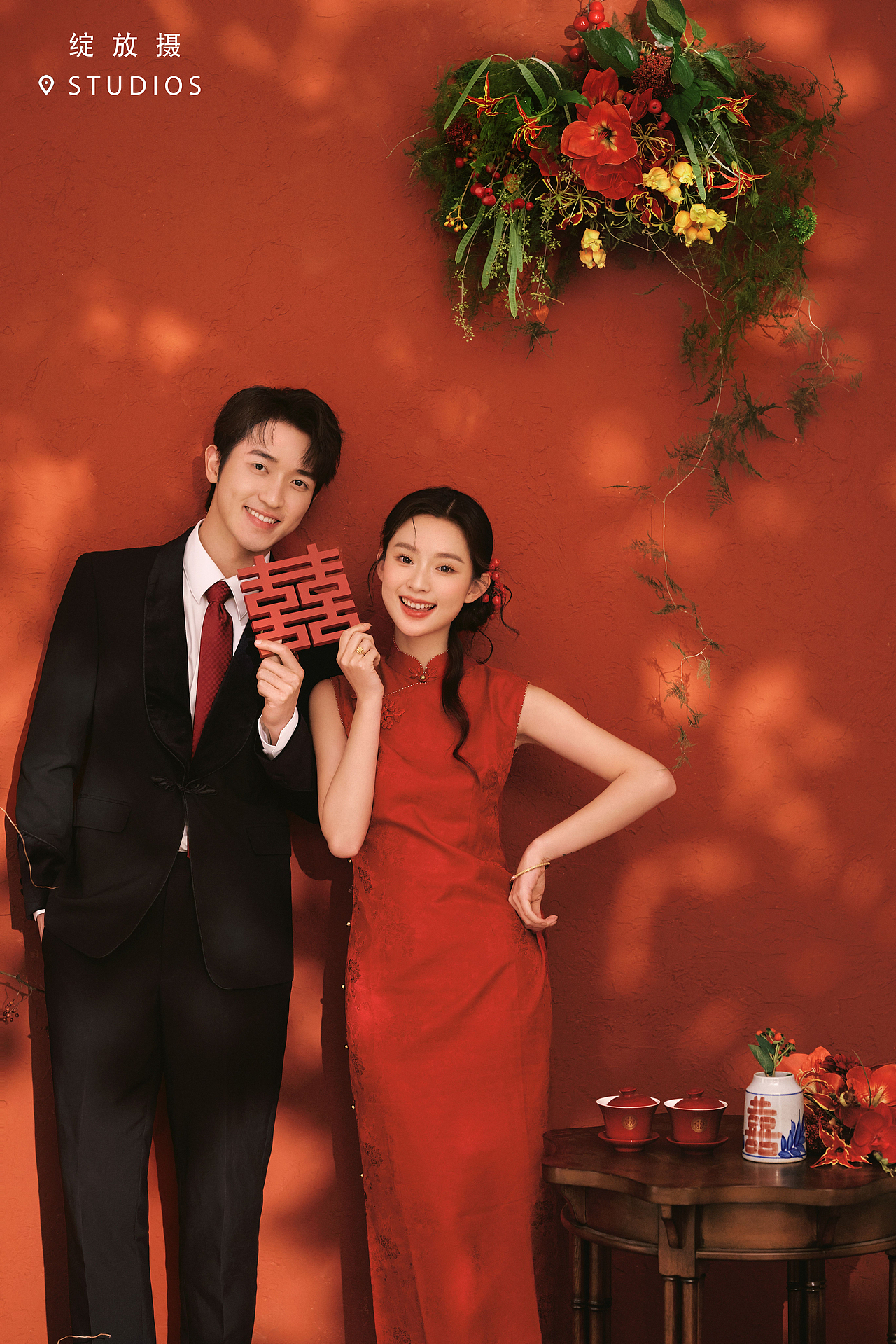 心动亿遍又亿遍💗美到骨子里的新中式婚纱照