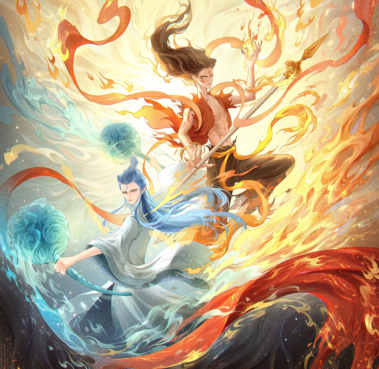 魔童藕饼同人图