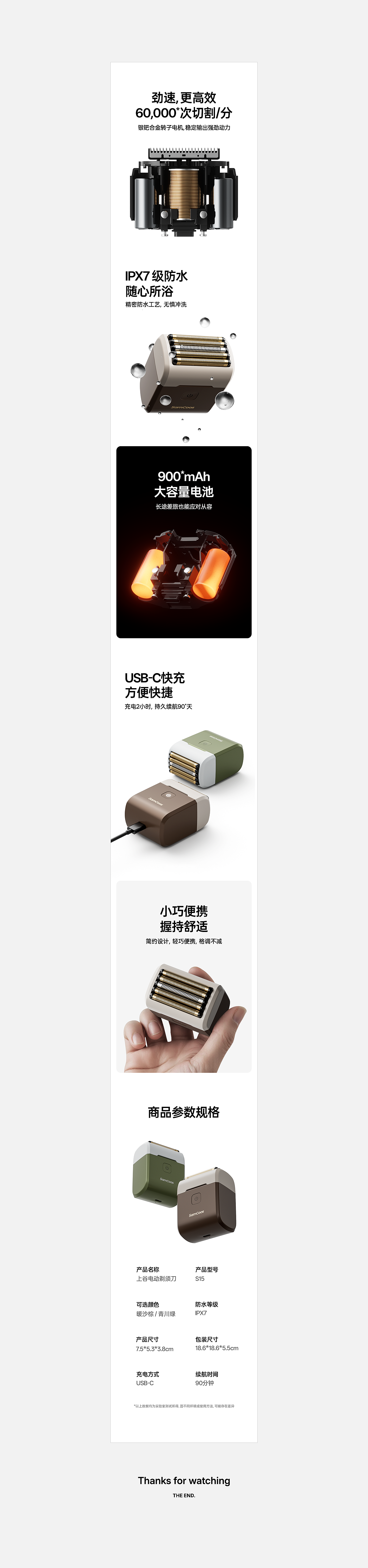 往复式电动剃须刀详情页设计（图ZMzkyMTMyMTU2） - 电商 - 站酷设计师手抖原创素材 - 站酷ZCOOL
