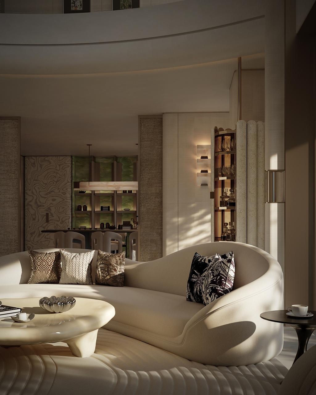 光与影的对话｜住宅渲染项目（图ZMzkyMTMzNjU2） - 家装设计 - 站酷设计师留白三分原创素材 - 站酷ZCOOL