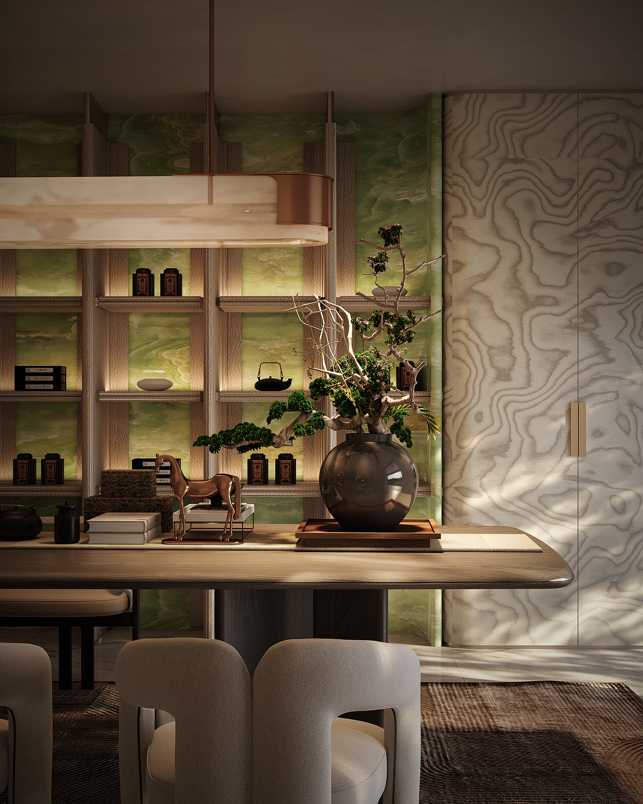 光与影的对话｜住宅渲染项目（图ZMzkyMTMzNjYw） - 家装设计 - 站酷设计师留白三分原创素材 - 站酷ZCOOL