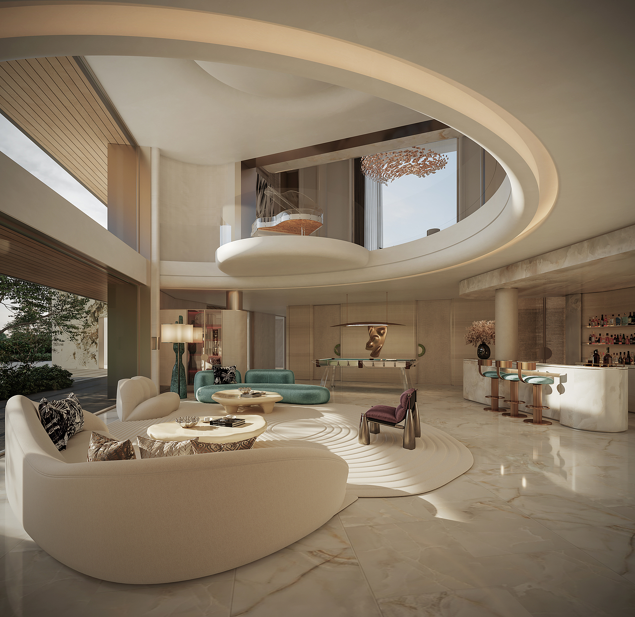 光与影的对话｜住宅渲染项目（图ZMzkyMTMzNjc2） - 家装设计 - 站酷设计师留白三分原创素材 - 站酷ZCOOL