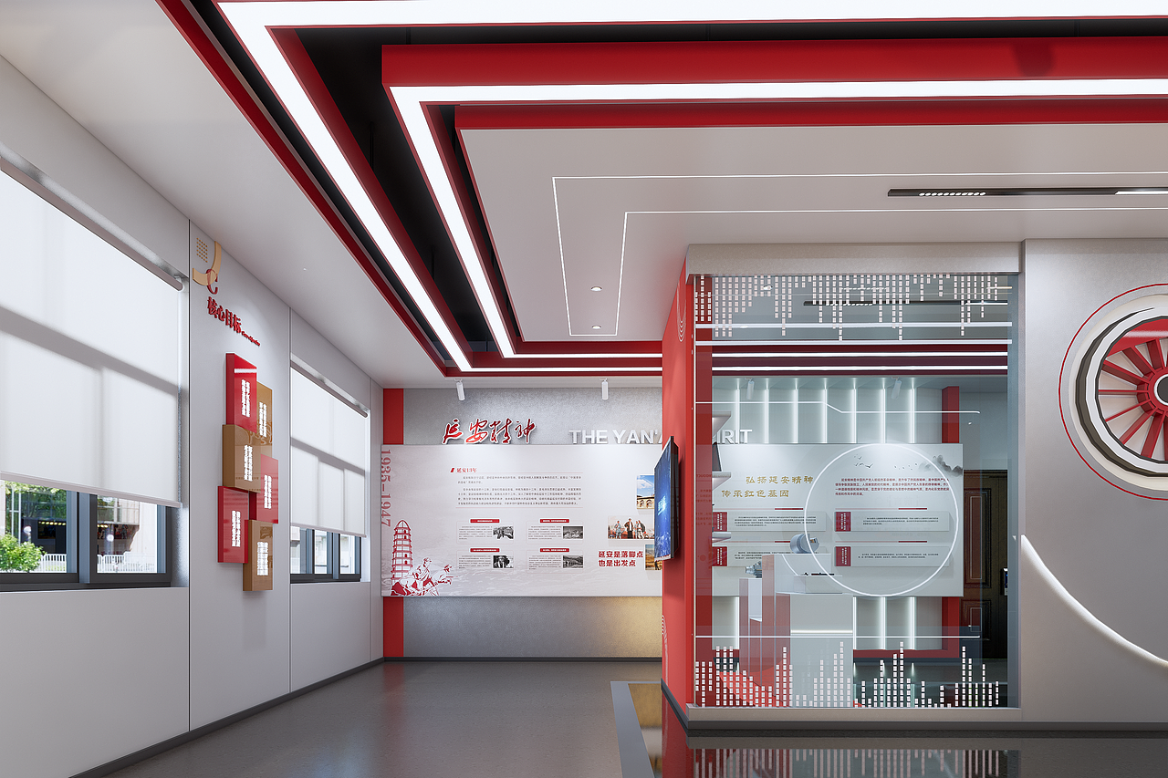 企业展厅设计效果