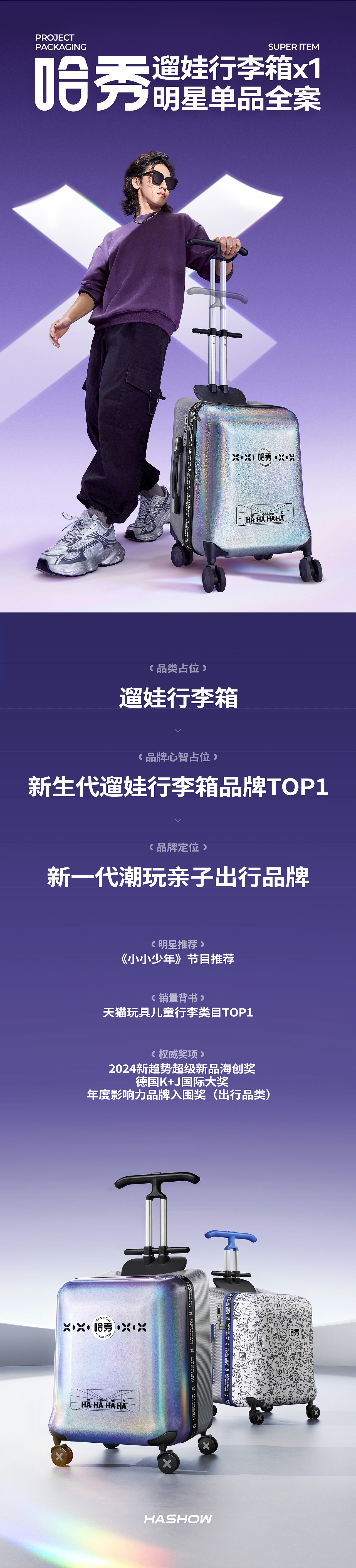 哈秀遛娃行李箱策略全案【潜云品牌传媒】(图ZMzkyMTM3Mjg0) - 电商 - 站酷设计师潜云品牌咨询原创素材 - 站酷ZCOOL