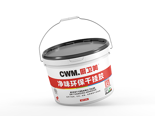 包装设计丨装修建材胶类丨净味环保干挂胶-双组份