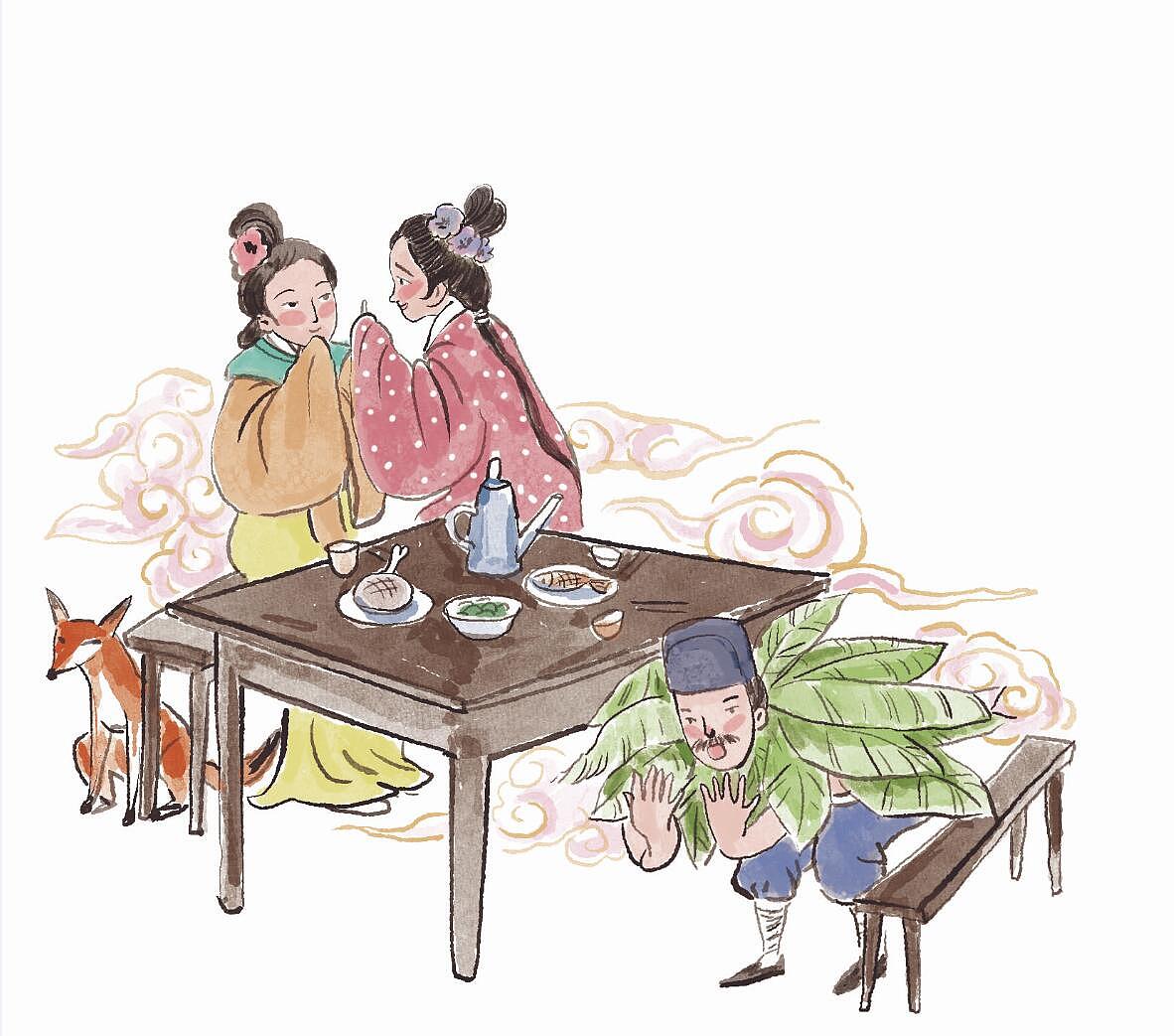 《聊斋志异》（图ZMzkyMTM5NTk2） - 绘本 - 站酷设计师方方正cococo原创素材 - 站酷ZCOOL