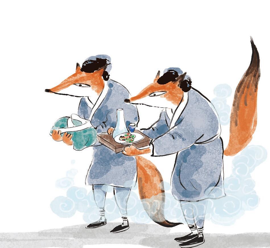 《聊斋志异》（图ZMzkyMTM5NjEy） - 绘本 - 站酷设计师方方正cococo原创素材 - 站酷ZCOOL