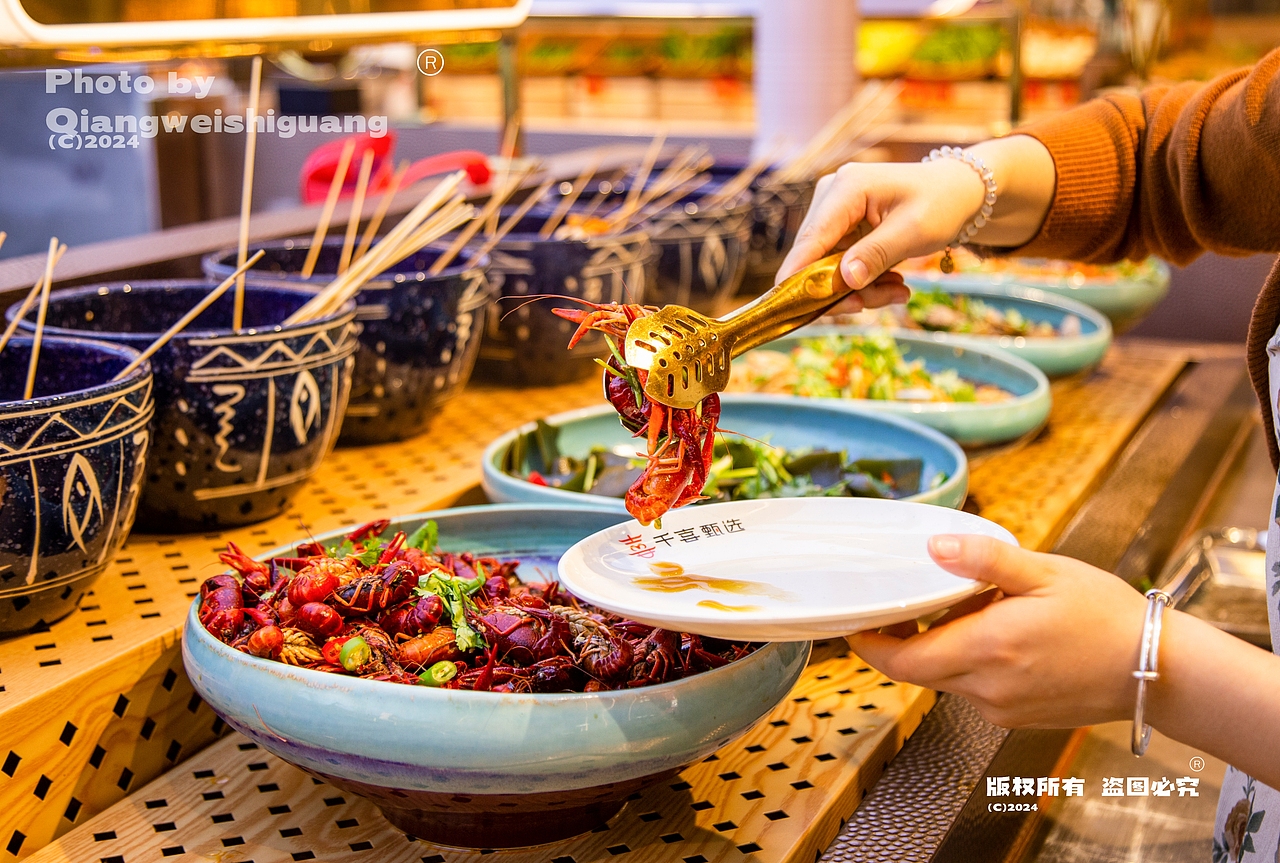 海鲜自助餐厅拍摄（图ZMzkyMTQxNjky） - 美食摄影 - 站酷设计师蔷薇食光原创素材 - 站酷ZCOOL