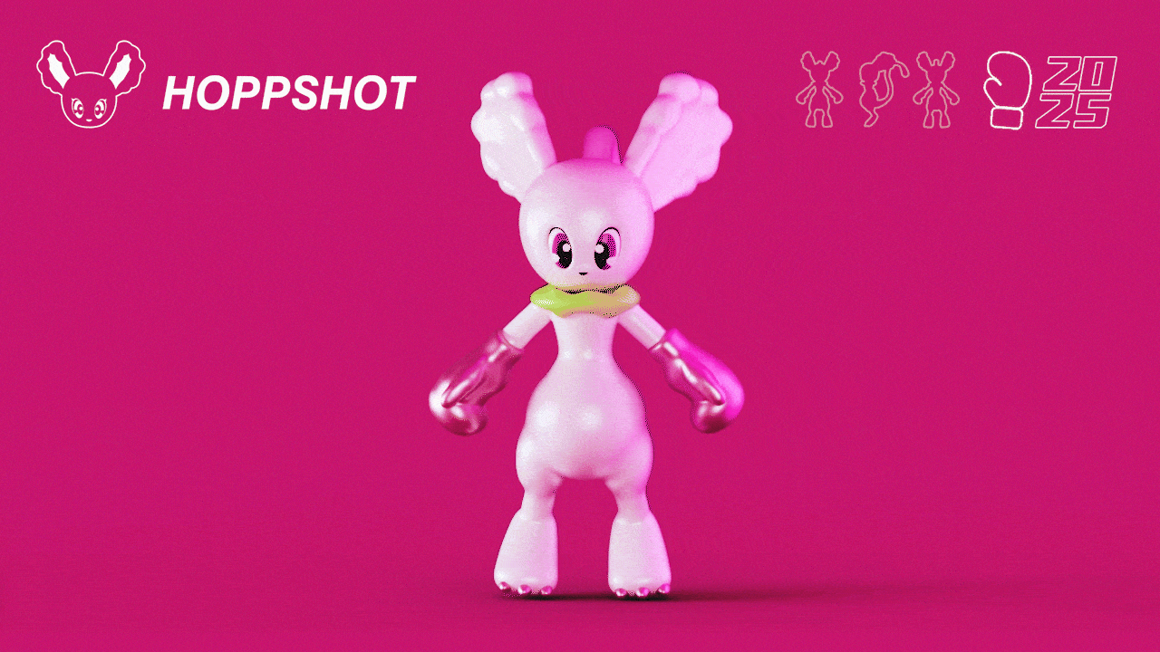 潮玩IP形象 袋鼠拳拳HOPPSHOT系列