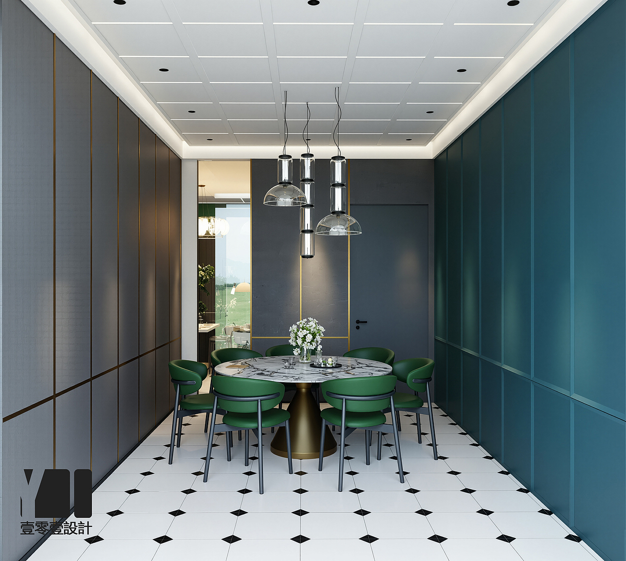 绿荫·黑檀 | 自然与匠心交融的创意餐厅（图ZMzkyMTQ3OTA4） - 酒店餐饮设计 - 站酷设计师壹零壹Design原创素材 - 站酷ZCOOL