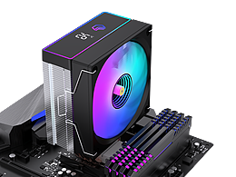 CPU風(fēng)冷散熱器渲染