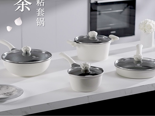 电商厨具视频拍摄｜U-KITCHEN山茶花系列套锅 X BOYA