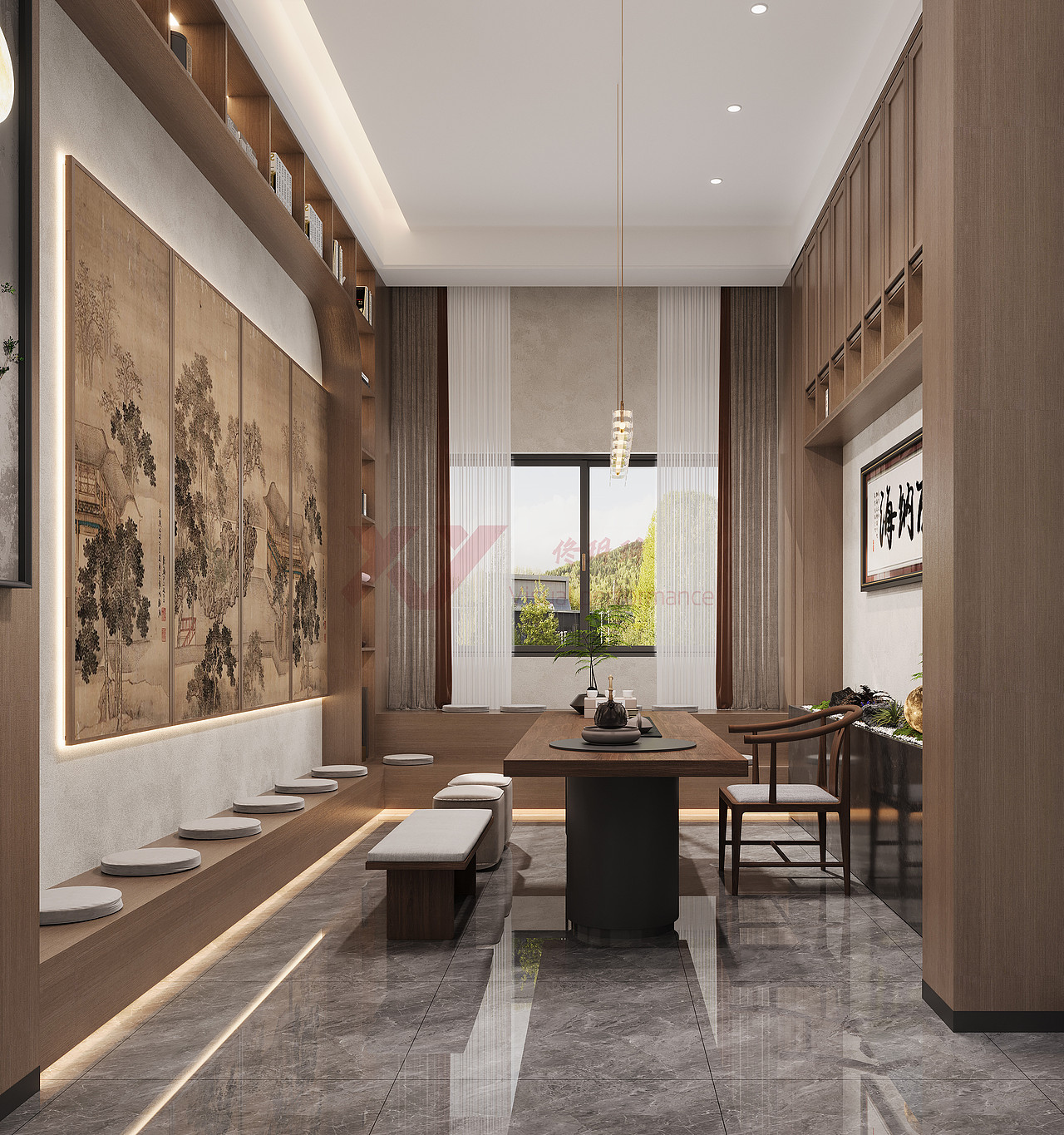 栖居 · 院居美学——新中式会所