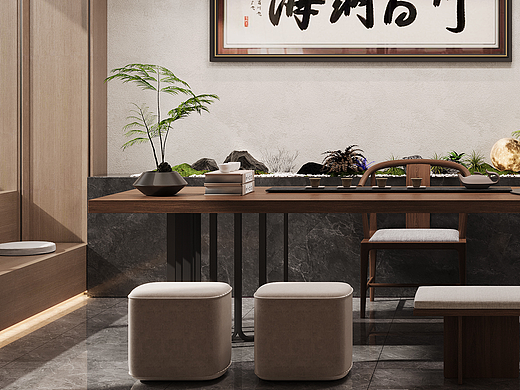 栖居 · 院居美学——新中式会所