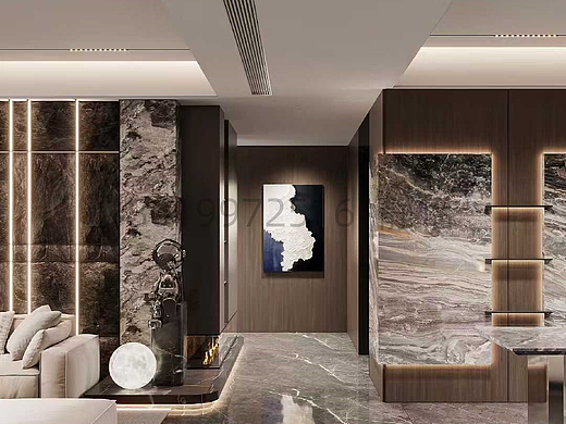 《简于形，奢于心——260㎡意式轻奢私邸》