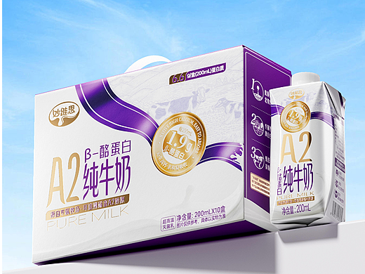 打造奖章超级符号，强化高端牛奶品质记忆点