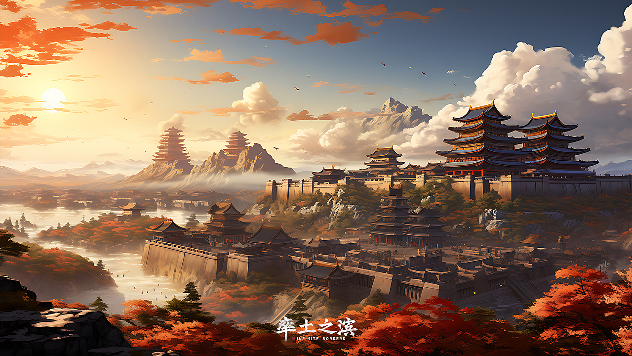 《率土之滨》游戏买量场景海报/宣传/AI+合成