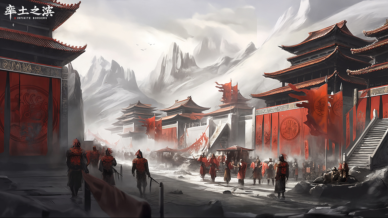 《率土之滨》游戏买量场景海报/宣传/AI+合成