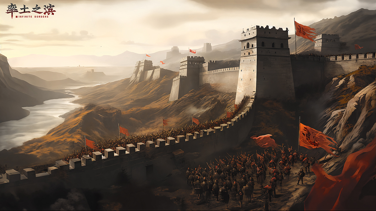 《率土之滨》游戏买量场景海报/宣传/AI+合成
