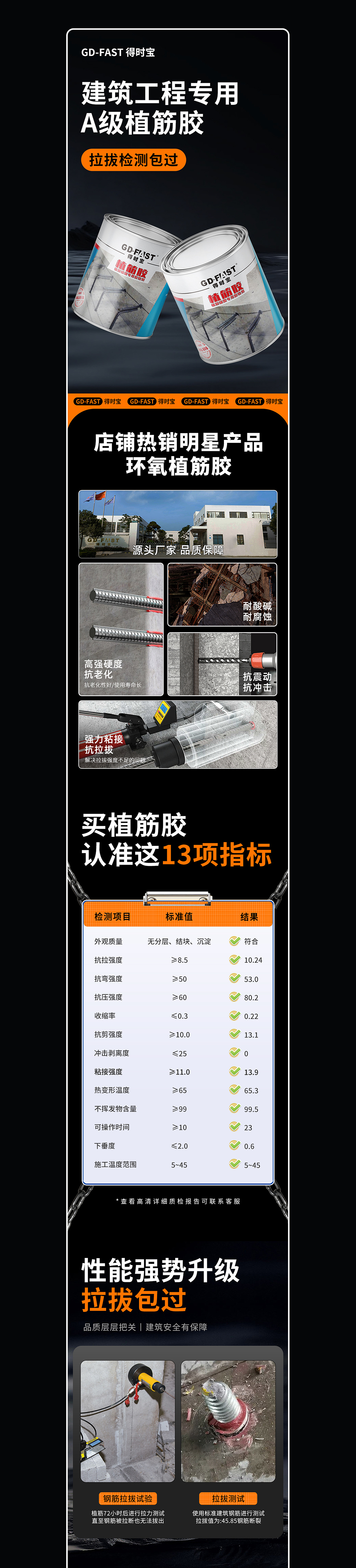 详情设计丨电商视觉丨家居建材丨建筑工程专用植筋胶