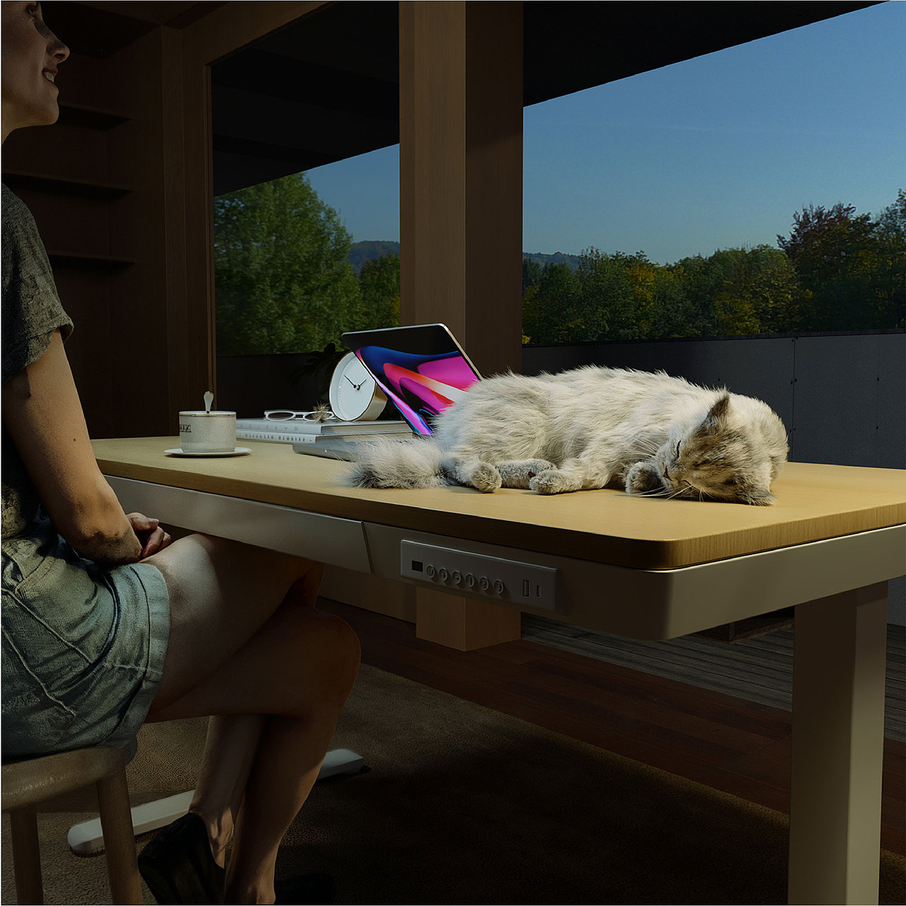 一些和AI结合的渲染图