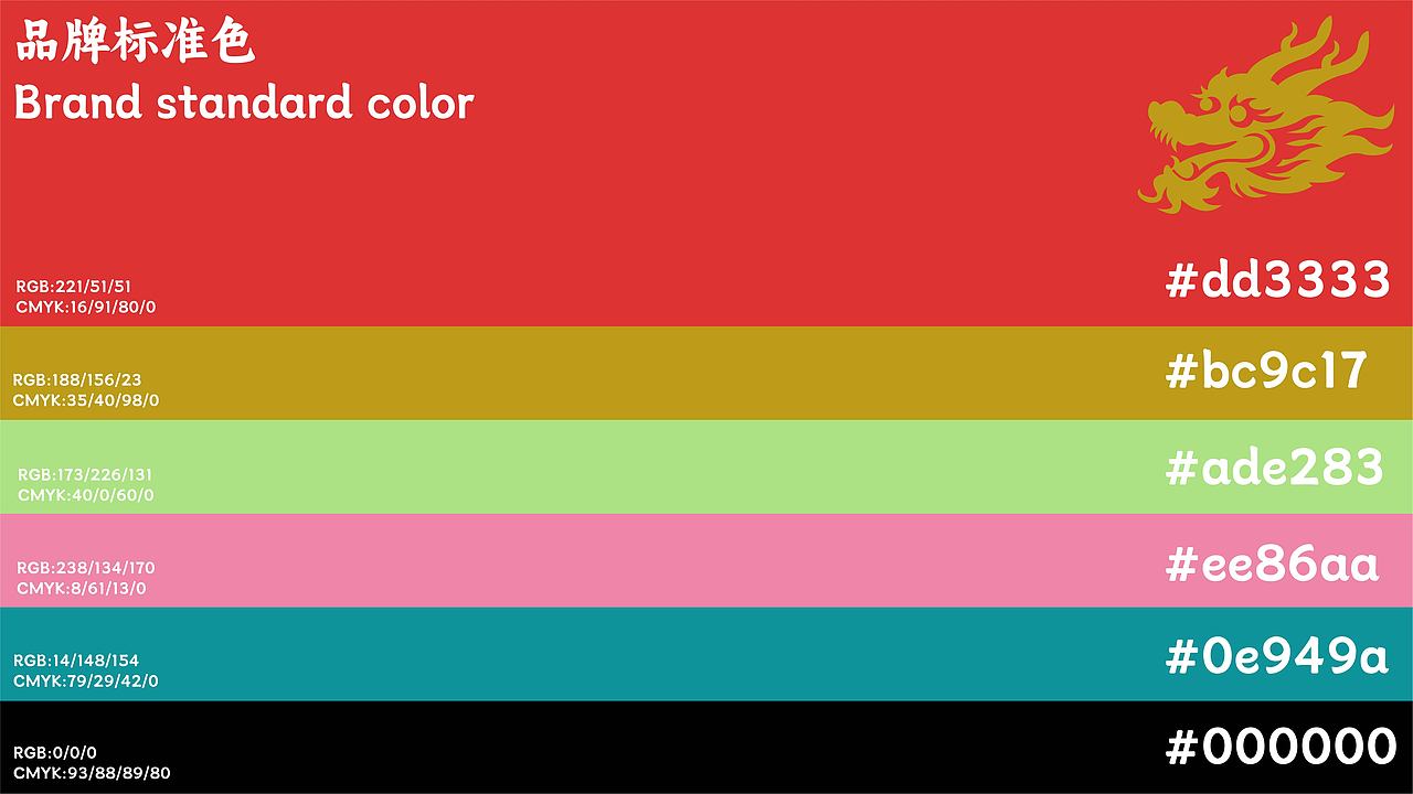 龙饮记品牌设计-奶茶饮品-少数民族文化