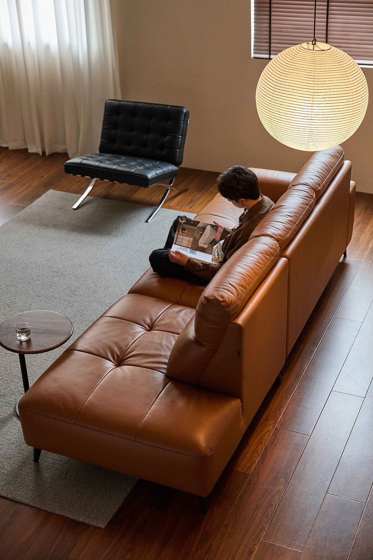 源氏木语真皮沙发拍摄 | 家具摄影（图ZMzkyMTg1OTY4） - 产品摄影 - 站酷设计师几时摄影原创素材 - 站酷ZCOOL