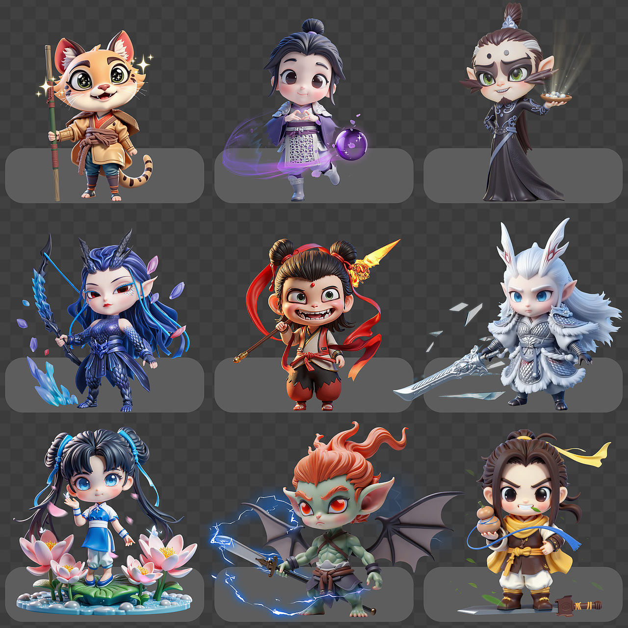 角色&风格制作(图ZMzkyMTg3Mzk2) - AI作品 - 站酷设计师JessonWong原创素材 - 站酷ZCOOL