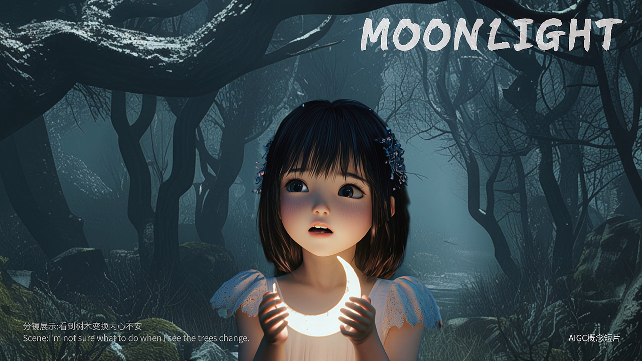 AIGC短片 |《MOONLIGHT》