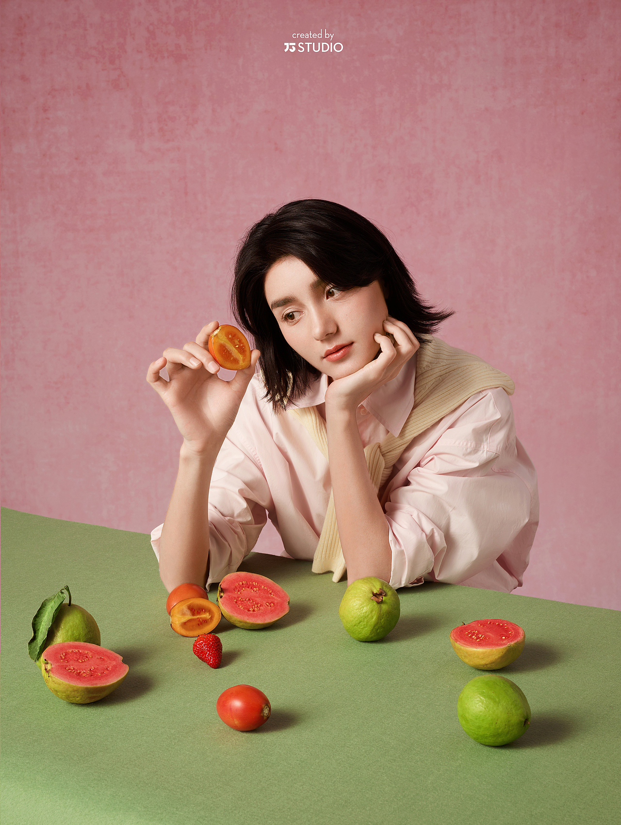 果茶人像 / 沪上阿姨芭乐树番茄（图ZMzkyMTkwNzgw） - 人像摄影 - 站酷设计师J3studio原创素材 - 站酷ZCOOL