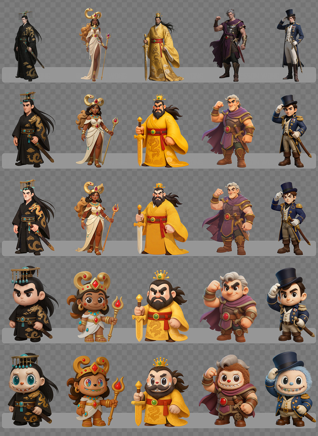 角色&风格制作(图ZMzkyMTkwNjk2) - AI作品 - 站酷设计师JessonWong原创素材 - 站酷ZCOOL