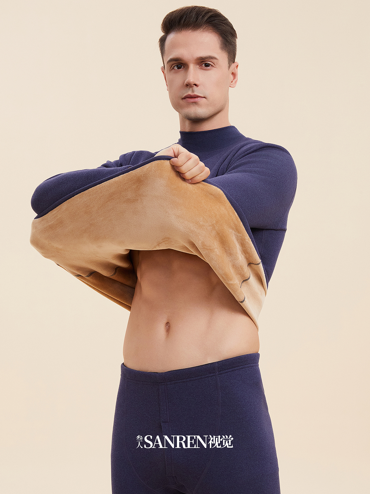 保暖内衣拍摄 模特拍摄 秋衣秋裤 男女内衣拍摄（图ZMzkyMTkyMDI0） - 人像摄影 - 站酷设计师叁人视觉原创素材 - 站酷ZCOOL