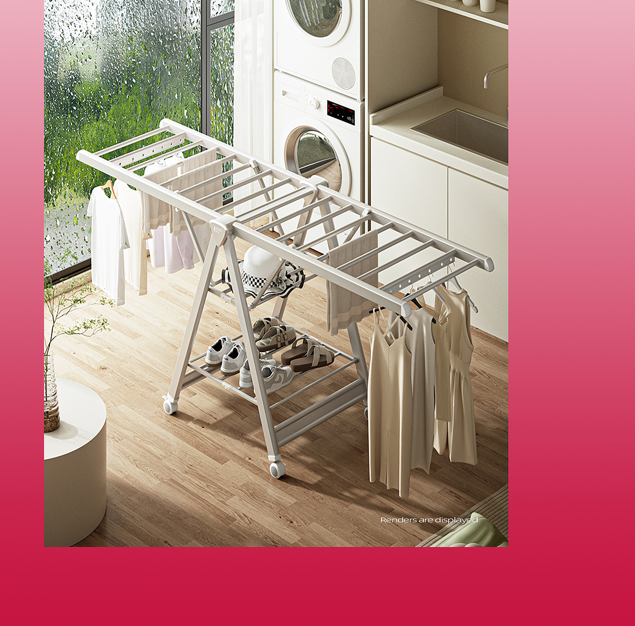 奶油家用梯&时尚晾衣架 详情页案例分享（图ZMzkyMTk0Mzky） - 电商 - 站酷设计师大迈文化传媒原创素材 - 站酷ZCOOL