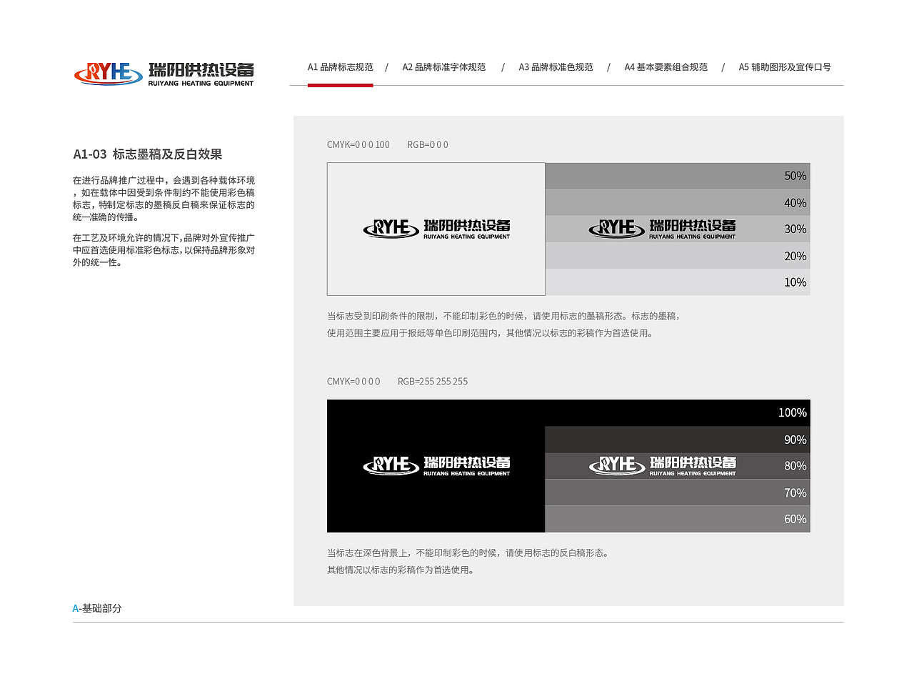 瑞阳供热设备VI视觉形象识别系统（图ZMzkyMTk4NzU2） - 品牌 - 站酷设计师塞北蒙人原创素材 - 站酷ZCOOL