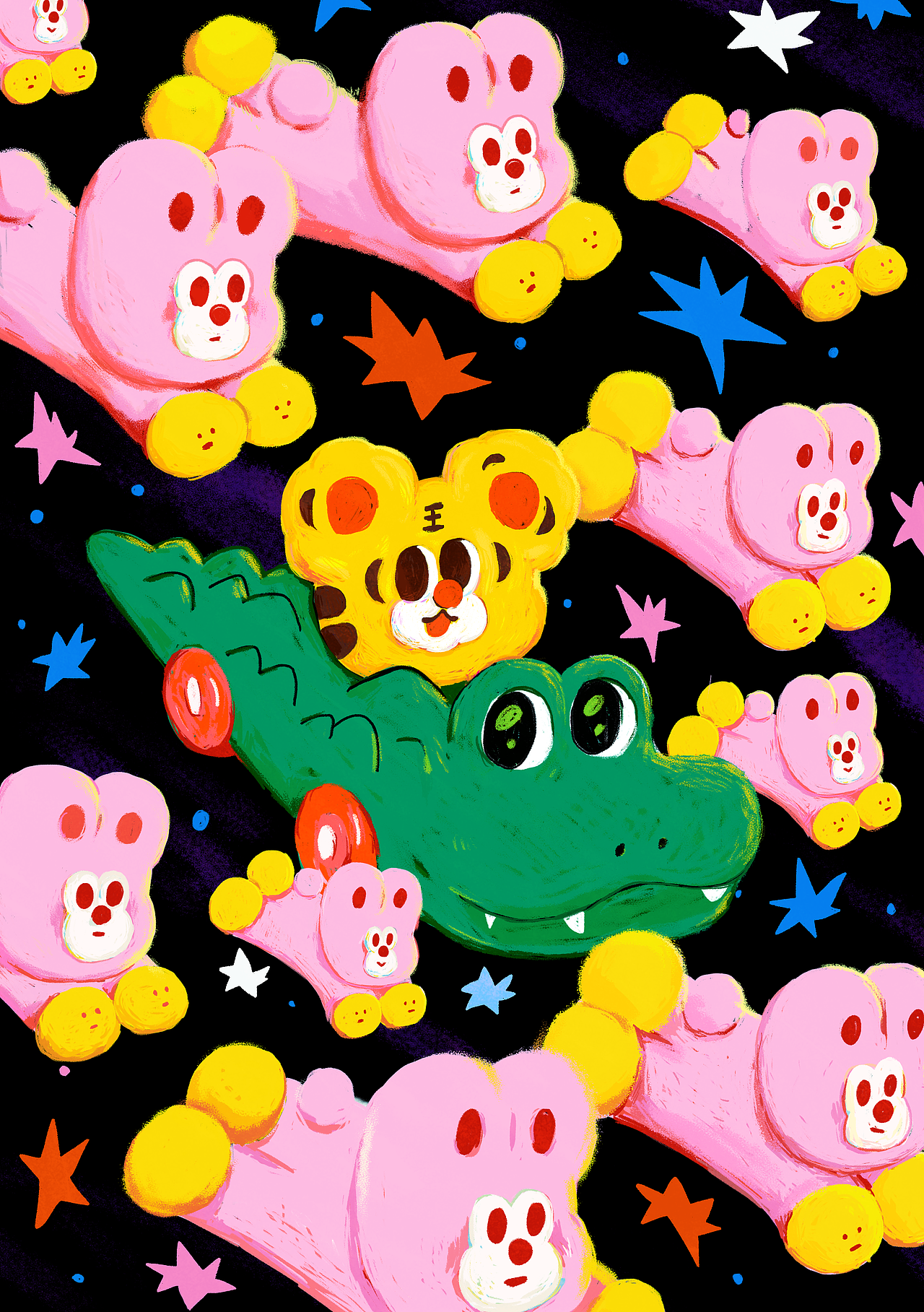 好好家族插画（图ZMzkyMTk5NTA4） - 商业插画 - 站酷设计师约翰强尼原创素材 - 站酷ZCOOL