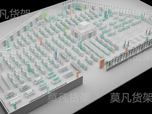 美饰空间谷子潮玩店展示柜-莫凡货架生产厂家