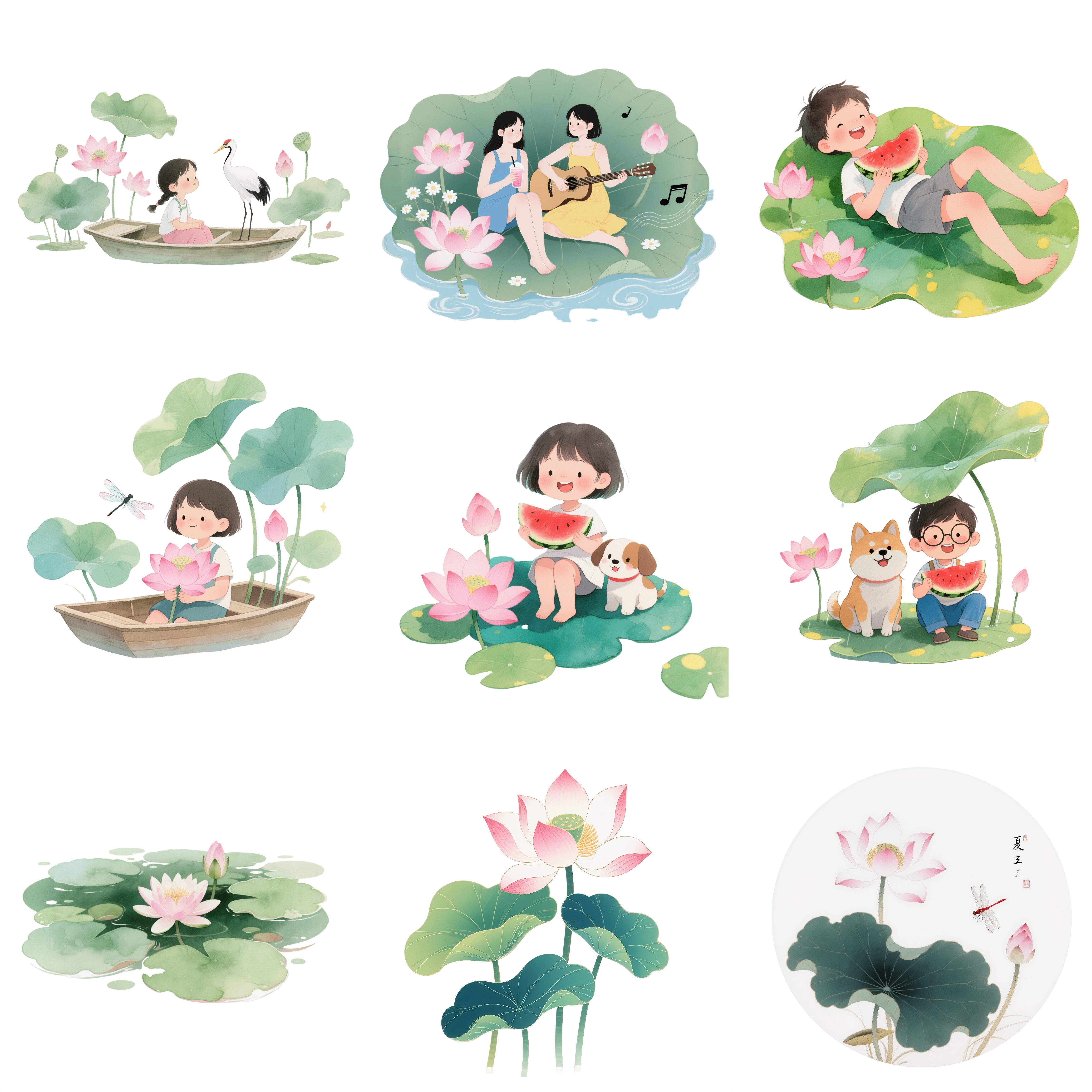 救命，这波夏至素材直接美到失语！（图ZMTUxMjY0MzI=） - 资讯 - 站酷设计师站酷素材原创素材 - 站酷ZCOOL