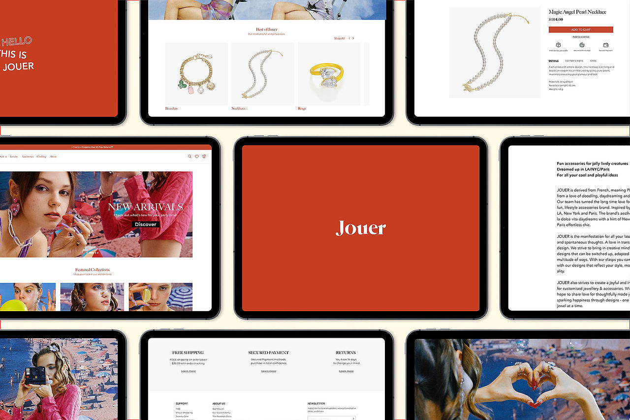 品牌设计| Jouer Jewerly